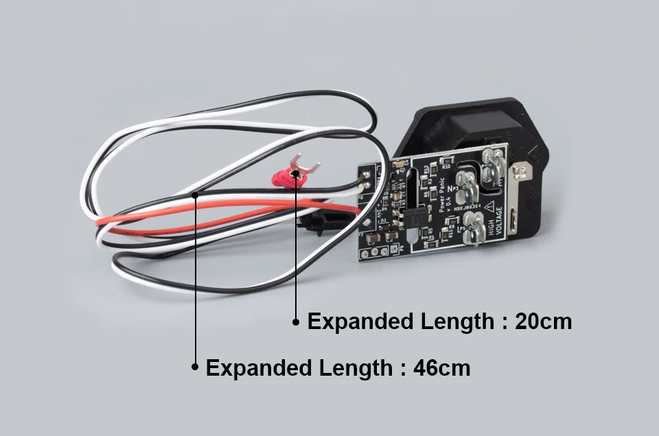 C Trianglelab ® Power Panic für Prusa I3 MK3 3D-Drucker-Kit, unterstützt Netzteil PSU – Detail 5