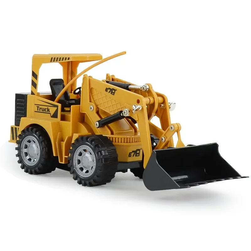 5-Channel Remote Control Excavator Toy - 3.6V Battery, USB Charging, 29cm Size