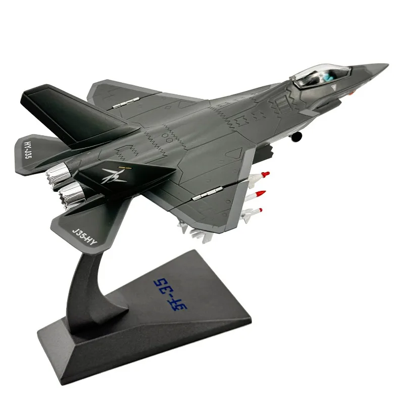 modellino-di-aereo-militare-in-lega-scala-1-100-su35-su27-f22--giocattolo-divertente-e-kawaii-regalo-perfetto-ornamento-da-collezione-giocattoli-per-ragazzi