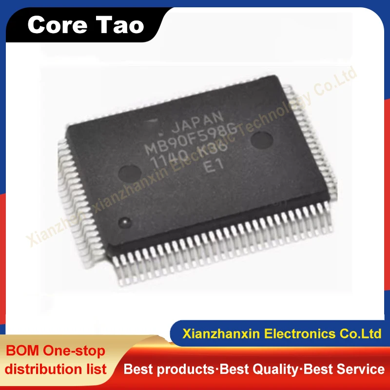 

1PCS/LOT MB90F598G MB90F598GPF QFP100 Microcontroller chips in stock