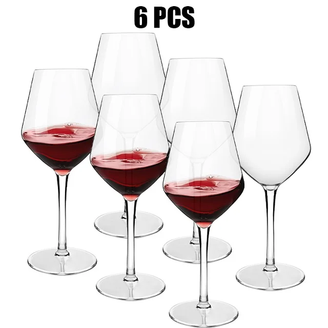 MICHLEY 15oz Onbreekbaar Tritan Plastic Wijnglas Picknick Set Herbruikbare Luxe Glaswerk Voor Party Bar Outdoor Vaatwasser
