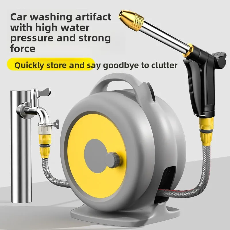 

Не требующий установки артефакт для мойки автомобилей высокого давления, мощный многофункциональный набор шлангов для водяного пистолета