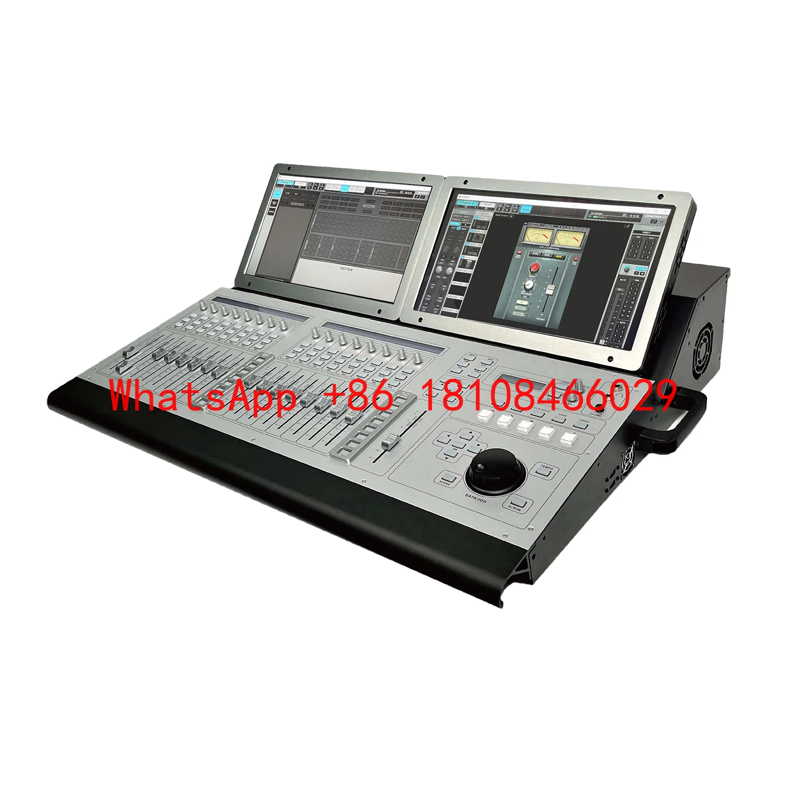 Consola Mezcladora Digital Profesional - 120 Canales de Audio con Faders Motorizados y Pantalla, Grabación USB para Sonido en Vivo