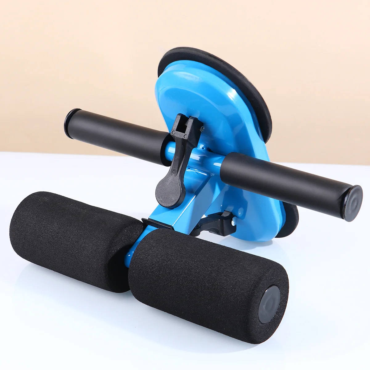 

1Pcs Double Bar Abdominal Trainer Suction Cup Sit-Up Assist Household Fitness Exercise Bar Waist Belly Leg Muscle Training Tool