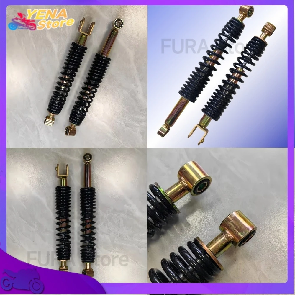

Applicable to CH250 YP250 Motorcycle Rear Shock Absorber Rear Suspension Damper for Scooter Motorbike Off Road Bike Dual