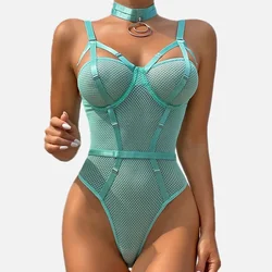 Summer Bodycon Playsuit Women Bodysuit Thin Outfits Body Mujer Bottom Sexy Jumpsuit Woman Clothes Overalls Macacao Feminino