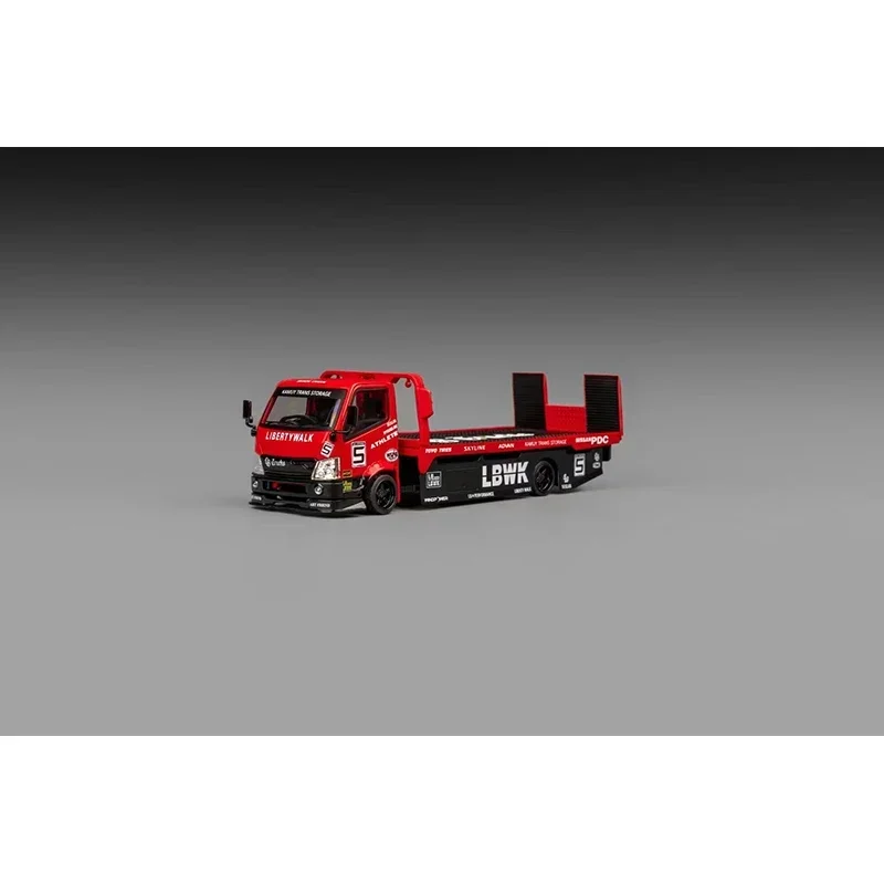 PreSale 1:64 MicroTurbo 300 Series Custom Tow Truck LBWK SUPER Silhouette  Diecast Alloy Car Model Collection Toys MT