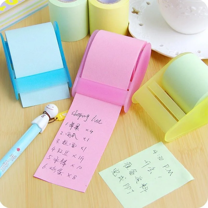 Useful Tape-Like Sticky Bookmark Marker Memo Flags Index Pad Tab Message Note Office School Supplies Kawaii Stationary