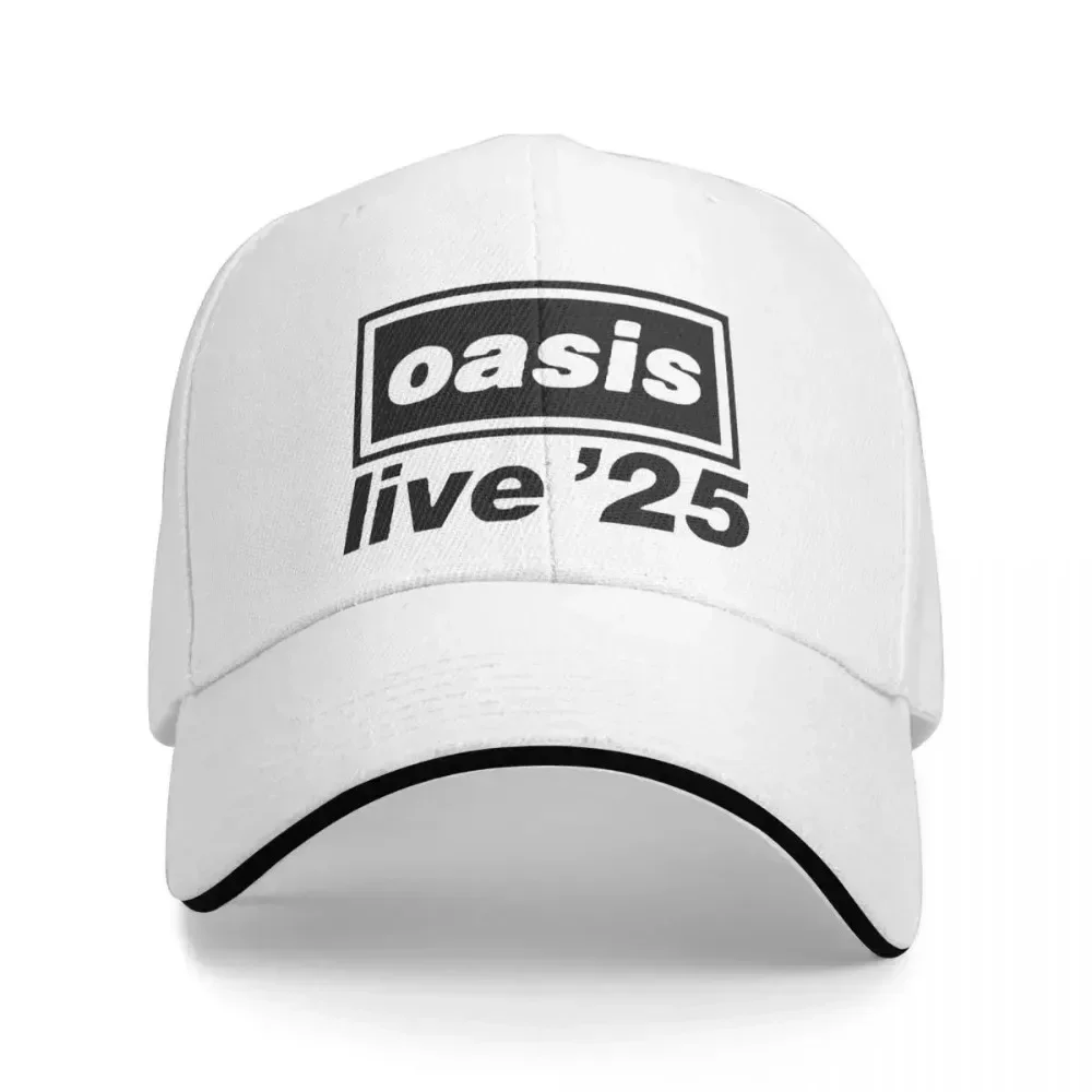 2026 Summer O-Oasis Live 25 2025 Tour Baseball Caps For Men Women Dad Hat Headwear For Formal Running Golf Adjustable