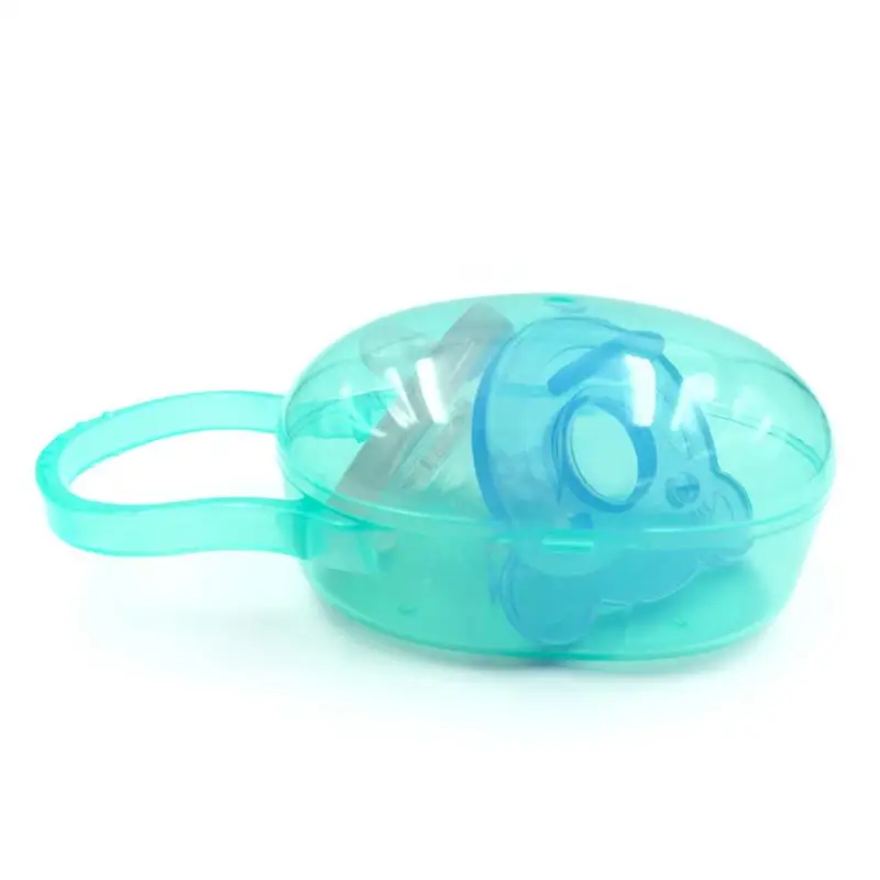 Baby Solid Pacifier Box Soother Container Holder Pacifier Box Travel Storage Case Safe Holder Pacifier PP Plastic Box Size S image 6