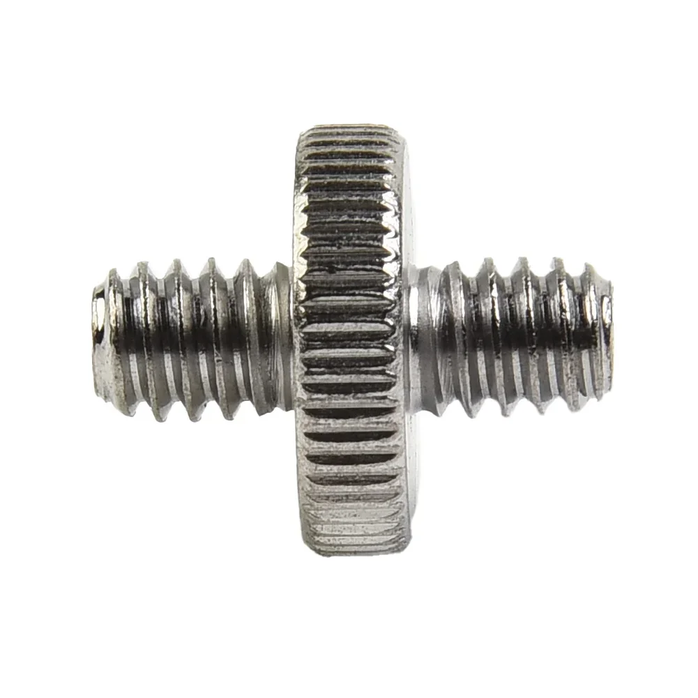 Macho para macho adaptador de parafuso para câmera tripé Stand, liga de alumínio, acessórios da câmera, 1 em, 4in, 3 em, 8in, 19mm Comprimento