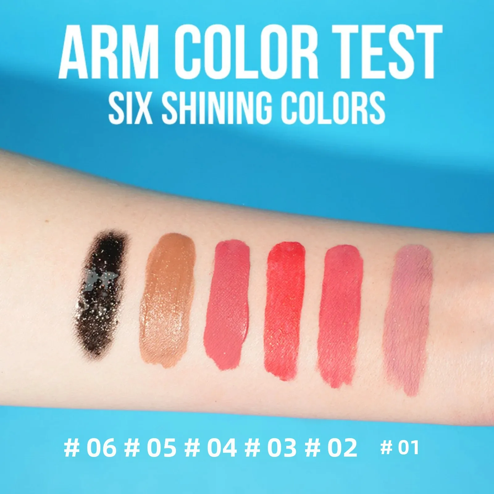 Pearl Infused Nude Lip Gloss Moisturizing Waterproof Long Lasting Glaze Non Stick Blue Bottle Formula