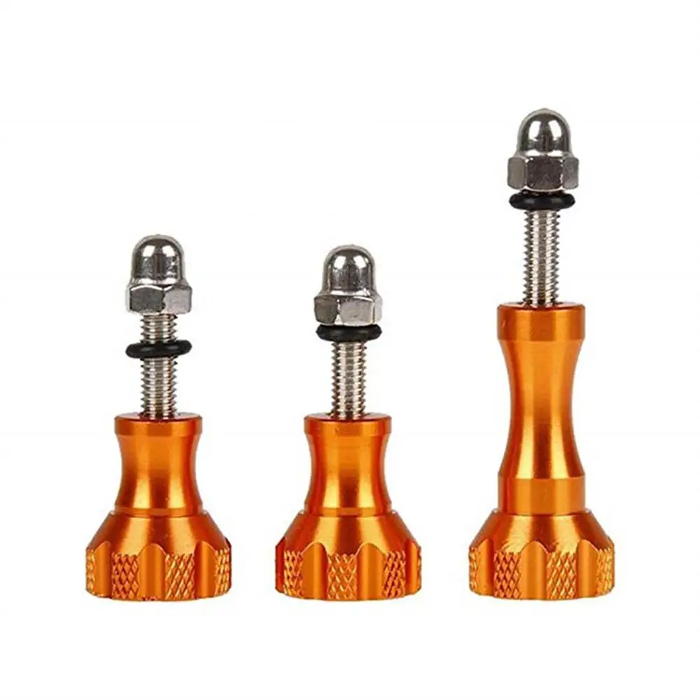 Aluminum Alloy Nut Adapter Screws Universal For Hero7/6/5/4/3 /3 Cnc Long Rod Screw Cnc Mount Tripod Mount Bolt Screw Connector