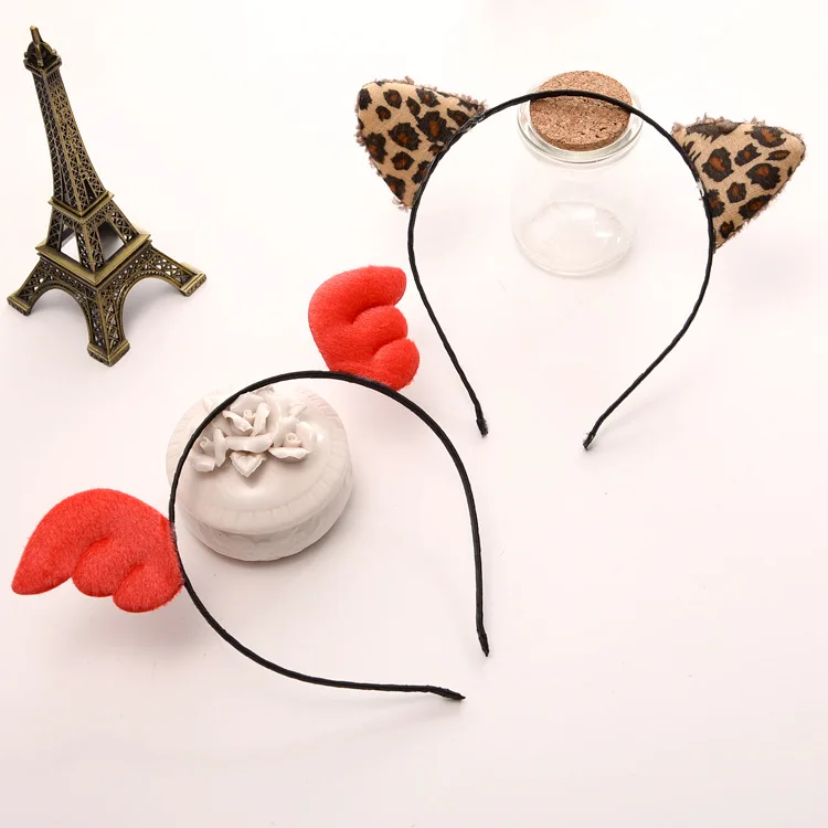 Party  Sexy Girl Headwear Women Cat Devil Tiger Headband Hair Hoop Accessories For  Hairband Lady Head Band   Halloween