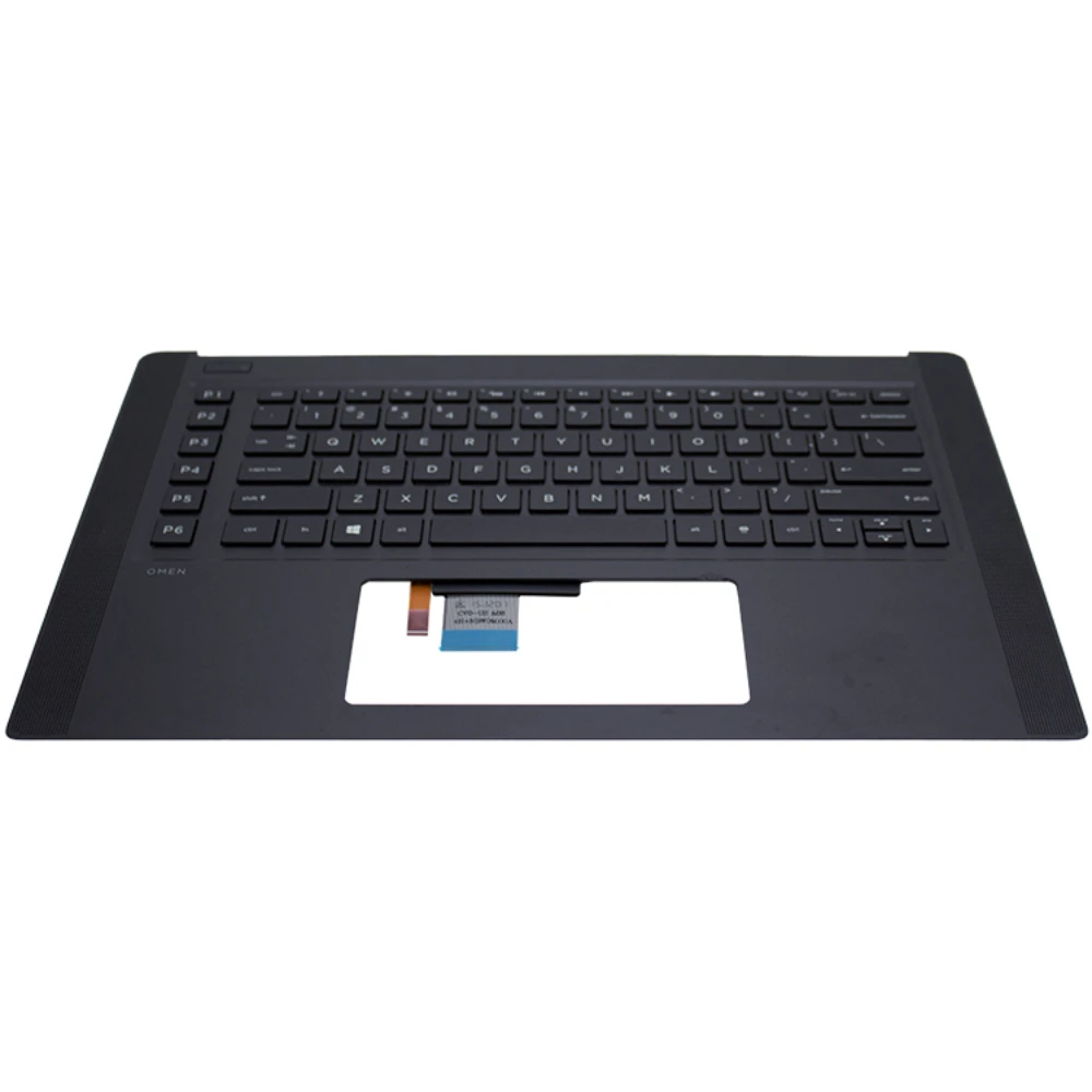 Imagem -05 - Teclado do Portátil Original para hp Omen 15 5000 5100 Tpn-w111 788598001 Palmrest Superior Tampa Superior Teclado Retroiluminado Substituição Novo