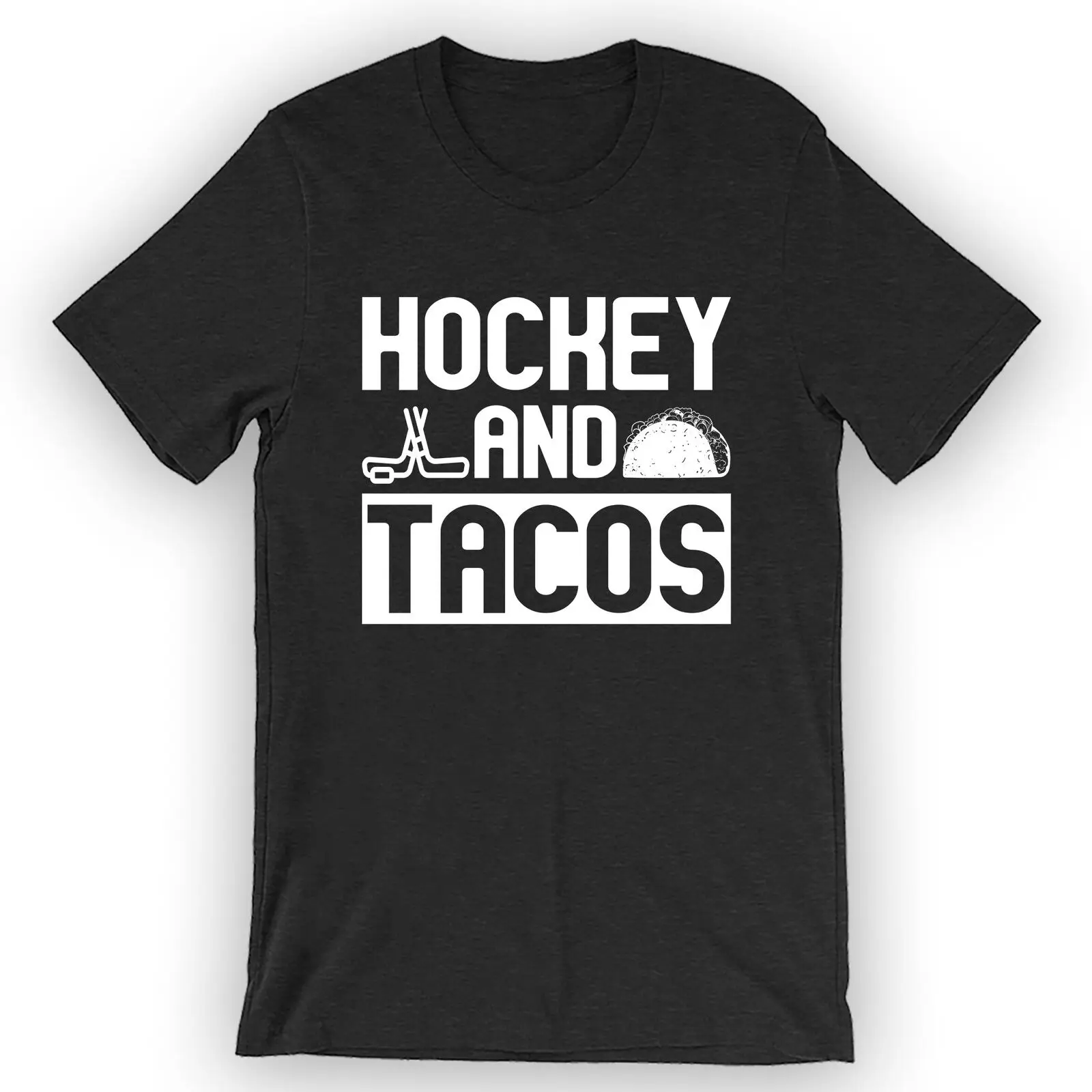 

Unisex Hockey and Tacos T-Shirt Hockey Player