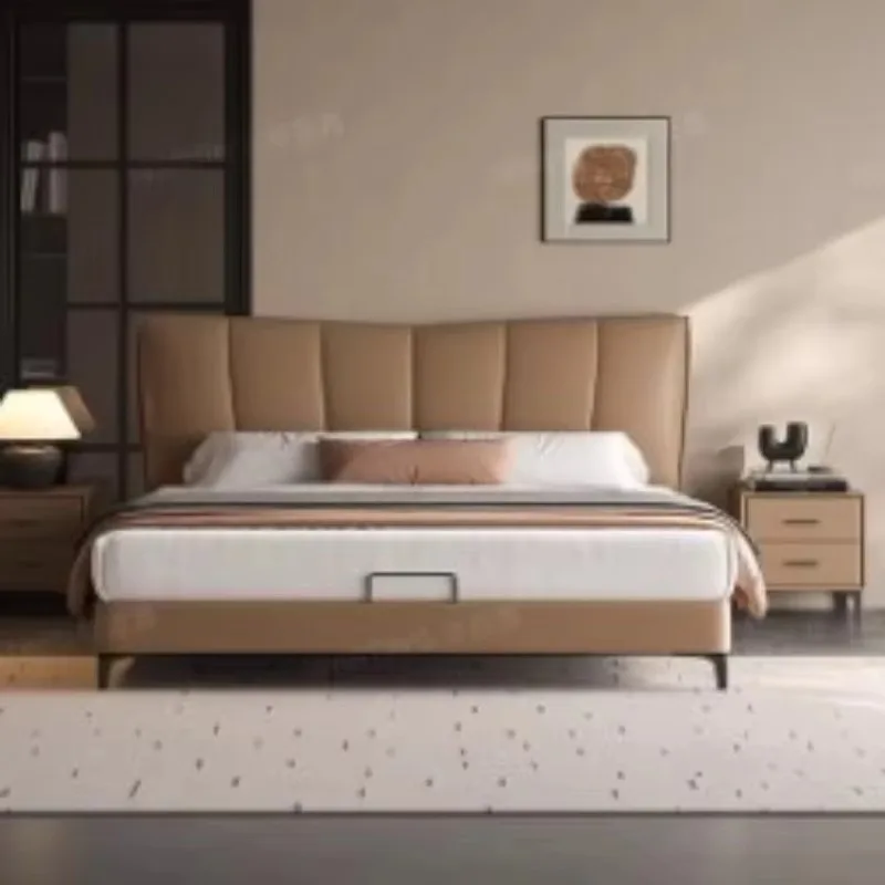 Modern Luxury Large Bed Frames Adult Comforter Twin King Size Double Bed Living Room Bedframe Letto Matrimoniale Home Furniture