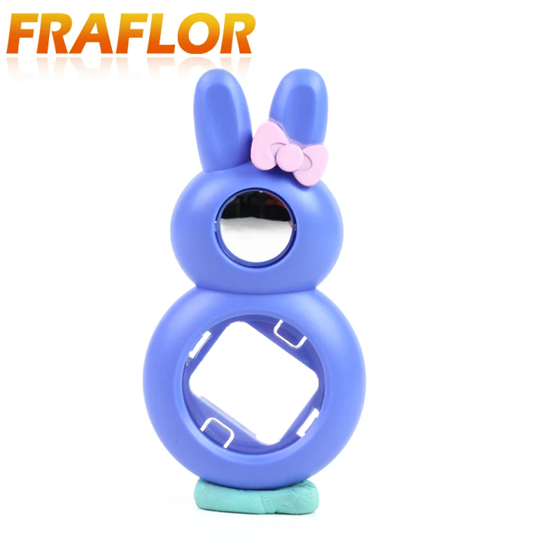 Selbstporträt-Spiegel-Nahlinse für Fujifilm Instax mini7s Mini 8/8+ Mini9 MiniKT Sofortbildkamera Lovely Rabbit Blau Rosa