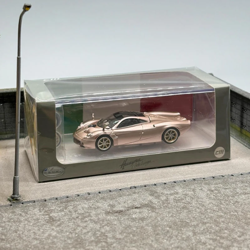 CM Modello 1:64 Huayra Coda Lunga Simulazione Pressofuso in Lega Modello di Auto Collezione Display Ornamento Giocattolo Regalo