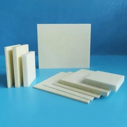 Customized alumina ceramic insulation corundum board 50/100/200mm experimental high-temperature resistant substrate square sheet