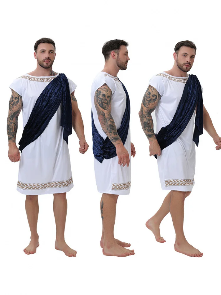 

Хэллоуин, костюм для выступления римского короля, средневековый божевой воин, сценический наряд Dr, женский модный хлопковый традиционный китайский костюм...