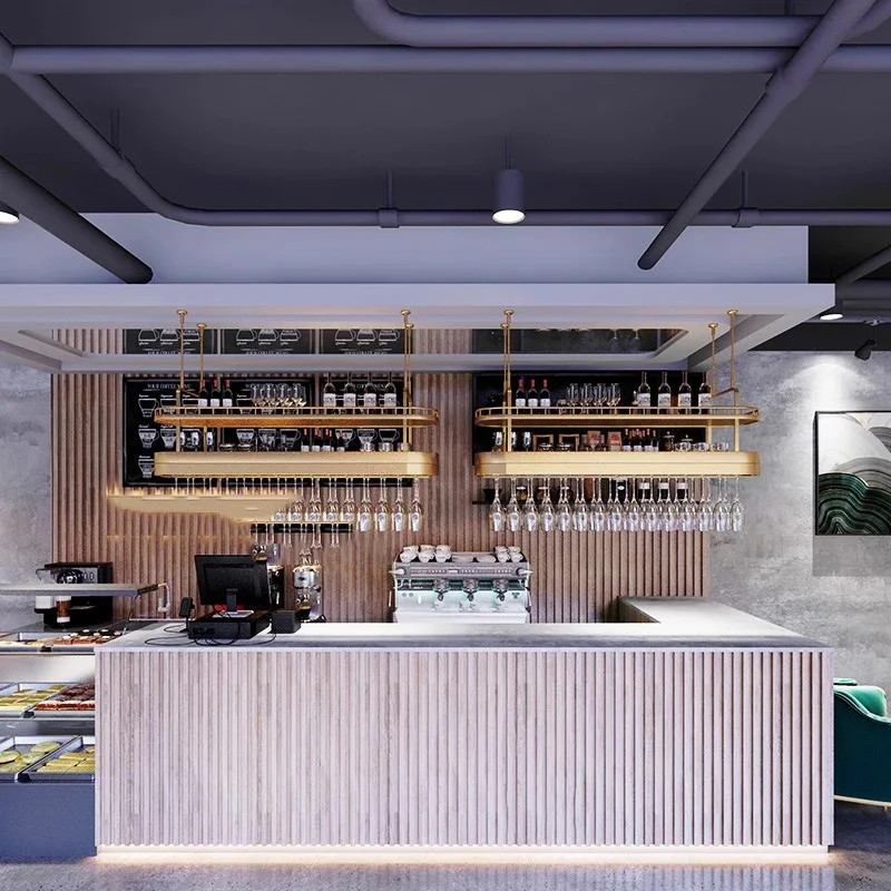 

Display Buffet Bar Cabinet Wine Rack Kitchen Modern Luxury Standing Bar Cabinet Wine Rack Coffee Metal Schrank Club Furniture