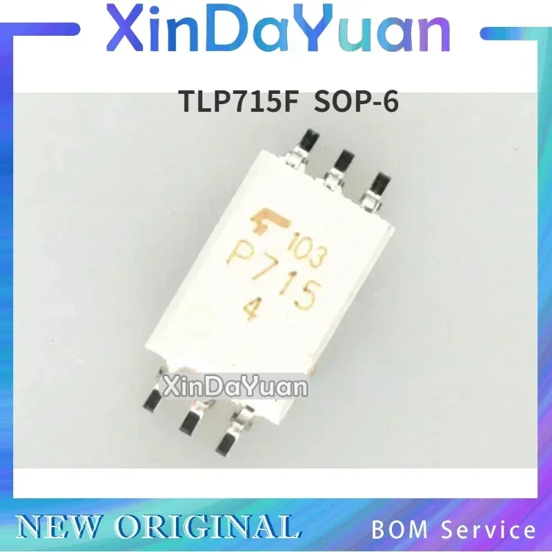 10 peças TLP715 TLP715F SOP-6 P715 Isolador de Acoplamento Óptico
