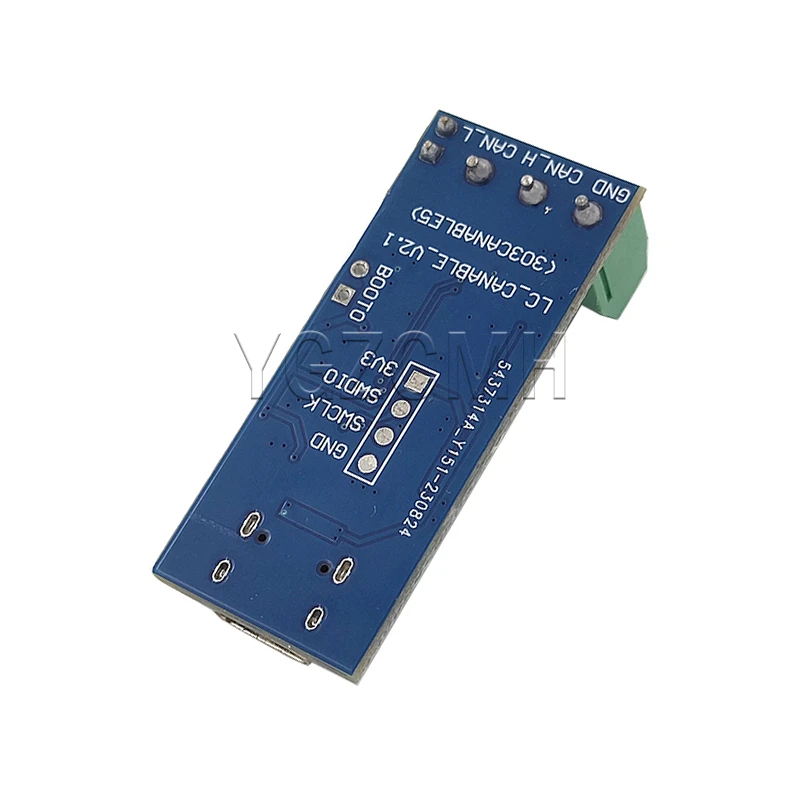 USB To CAN Converter Module 5V Type-C Connector LED Indicator Support CAN FD Bus Analyzer Fast Speed