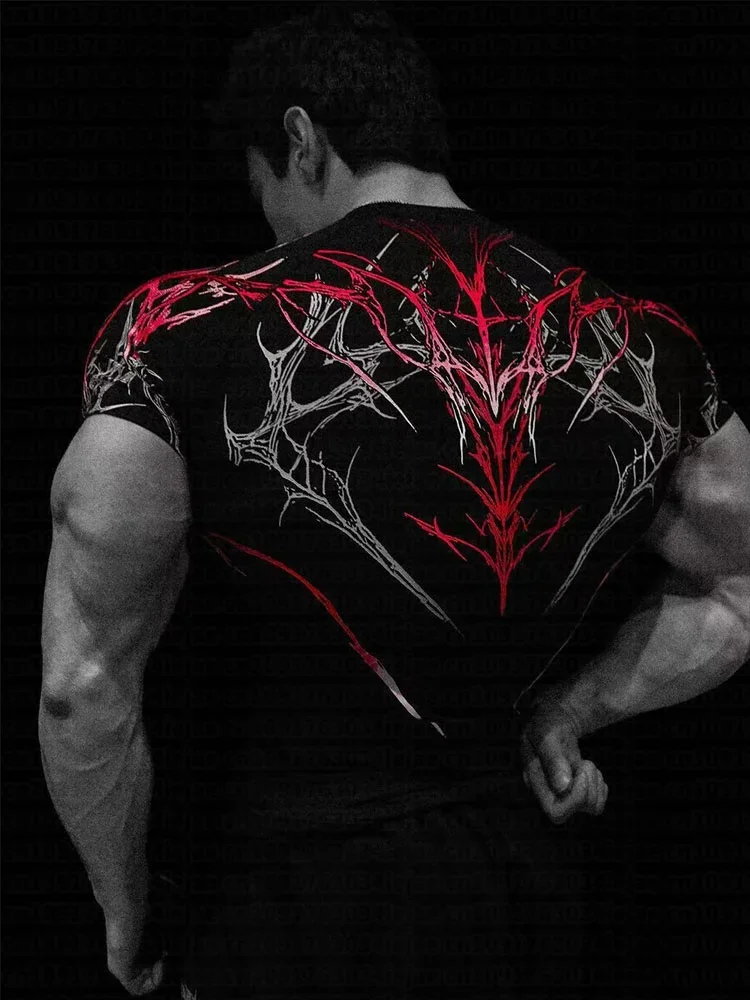 2026 Neues Herren-Kompressionsshirt Schnelltrocknendes Muskeltraining-T-Shirt Hochelastisches Sport-Oberteil für Männer Sommer-T-Shirt Herren Kinder – Detail 8
