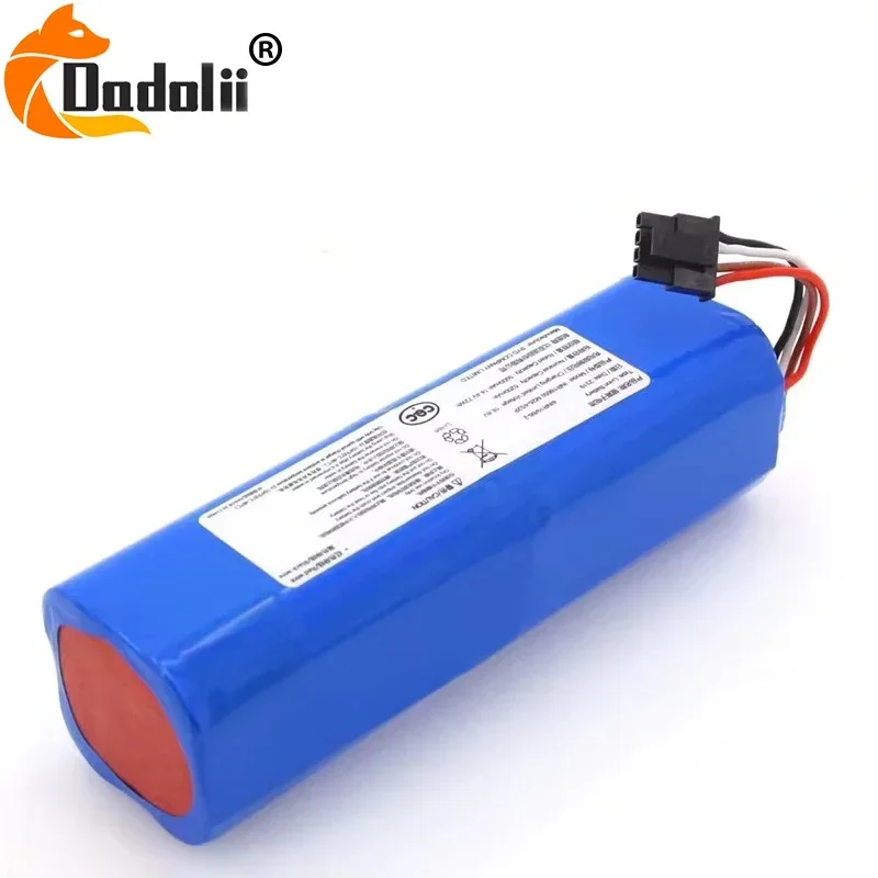 New 14.4V 5200mAh Battery for 360 Robot Vacuum Cleaner S9 X90 / X95 L70 L10 Accessories Spare Parts Charging Battery