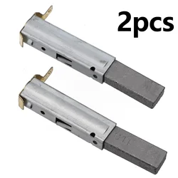 2pcs Carbon Motor Brushes Holder For 30L 60L 70L 80L 90L Industrial Vacuum Cleaners Wear-resistant Graphite + Iron Material