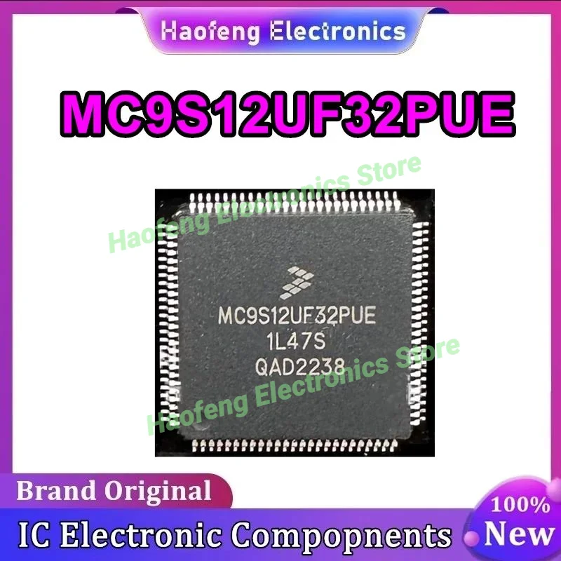 

MC9S12UF32PU MC9S12UF32PUE QFP100 микросхема 100% новый оригинал на складе