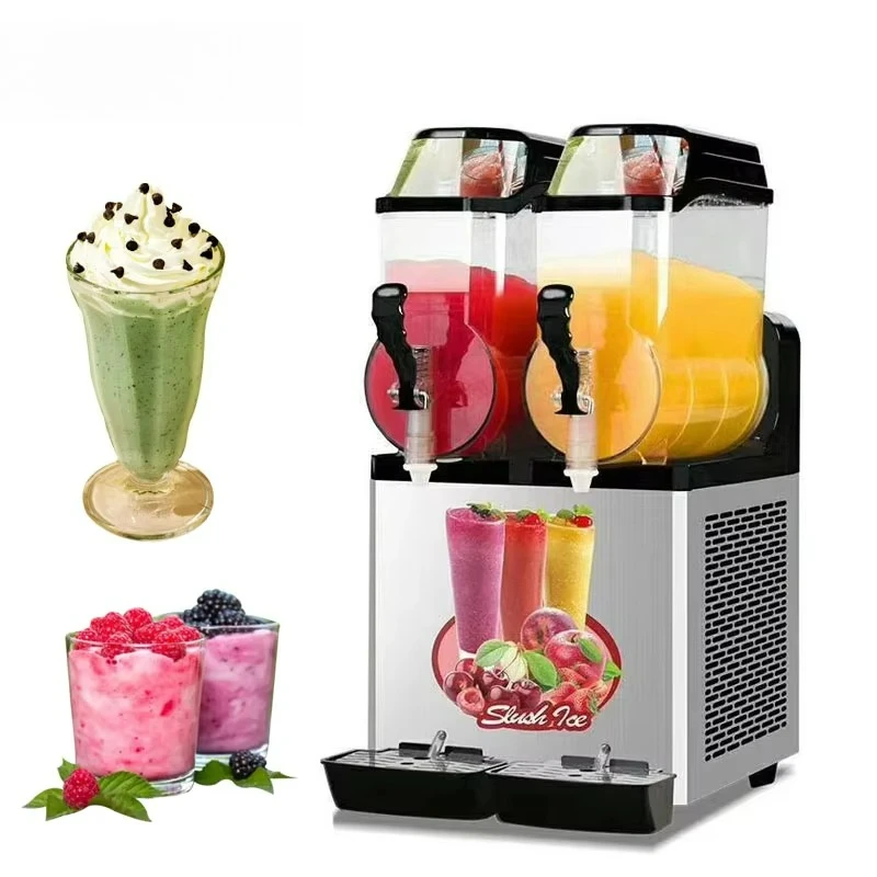 Space with Light Emitting Diode Cover 2 Bowl Granita Slush Maker