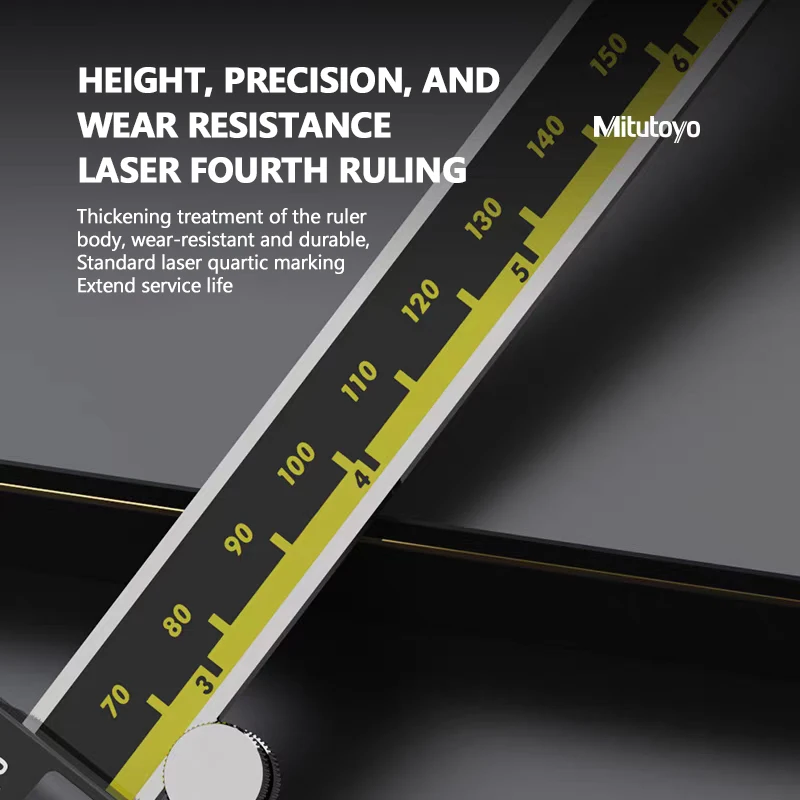 Mitutoyo Digital Caliper LCD Vernier Calipers 6inch 150mm 500-196-30 200mm 300mm Caliper Measuring Tools Stainless Steel