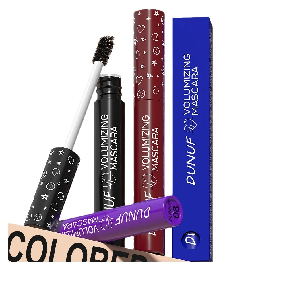 Colorful Curling Mascara Waterproof Fast Drying Eyelashes Extension Multicolor Lashes Makeup Lasting 8 Colors Waterproof Mascara