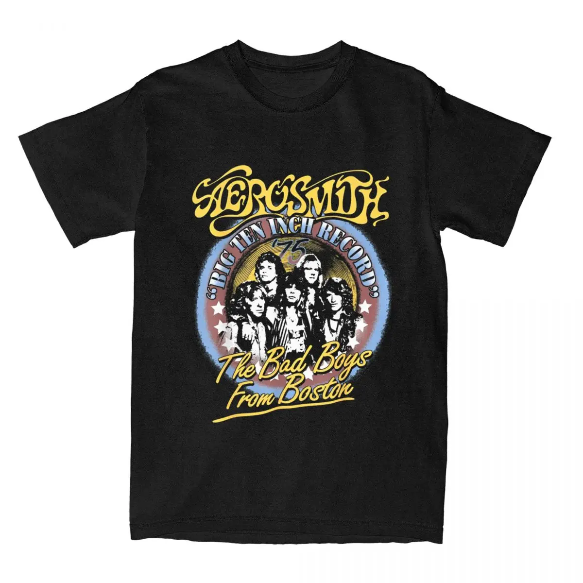 Men Women T-Shirts Aerosmith Rock Hipster Pure Cotton Tees Short Sleeve T Shirts O Neck Clothes Gift Idea