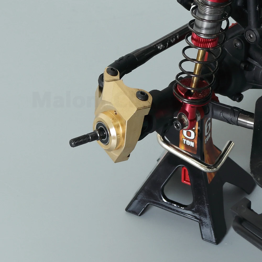 2PCS Brass Weights AR44 Axle Steering Knuckles for 1/10 RC Rock Crawler Axial SCX10 II 90046 90047 Upgrade Parts