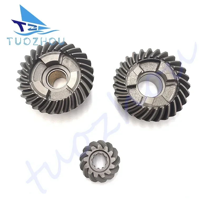 

6E7-45560 63V-45551 6E7-45571 Gear Set For Yamaha Outboard Motor 15HP 9.9HP 9.9E 15E Hidea 15HP Series Boat Engine Aftermarket