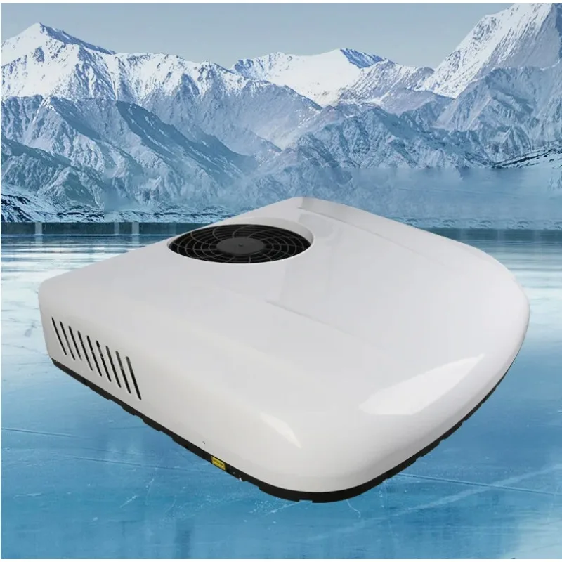 12v Custom Truck Air Conditioner Cost-effective Scroll Compressor Vancamper RV Construction Vehicle Air Conditioner Logo Free