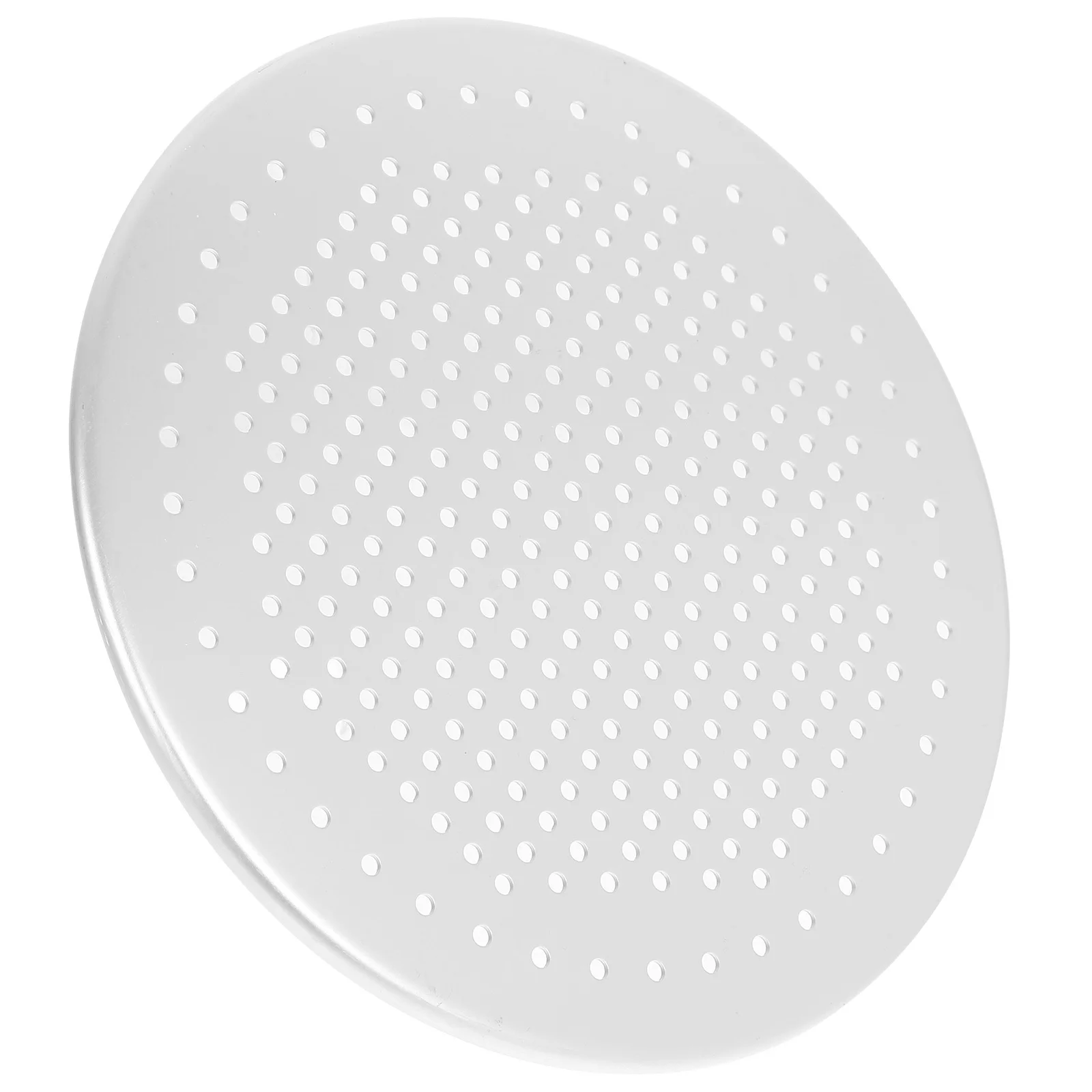 

Round Aluminium Pizza Baking Pan Thickened Design Household Oven Tray Nonstick Coating Perforated Pizza Screen for Cake Steamed