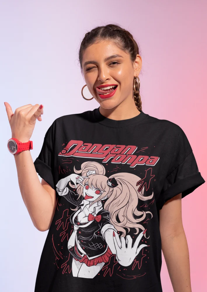 Dangan T-Shirt Danganronpa Ronpa 2 Mikan Tsumiki Girl Anime Soft Tee