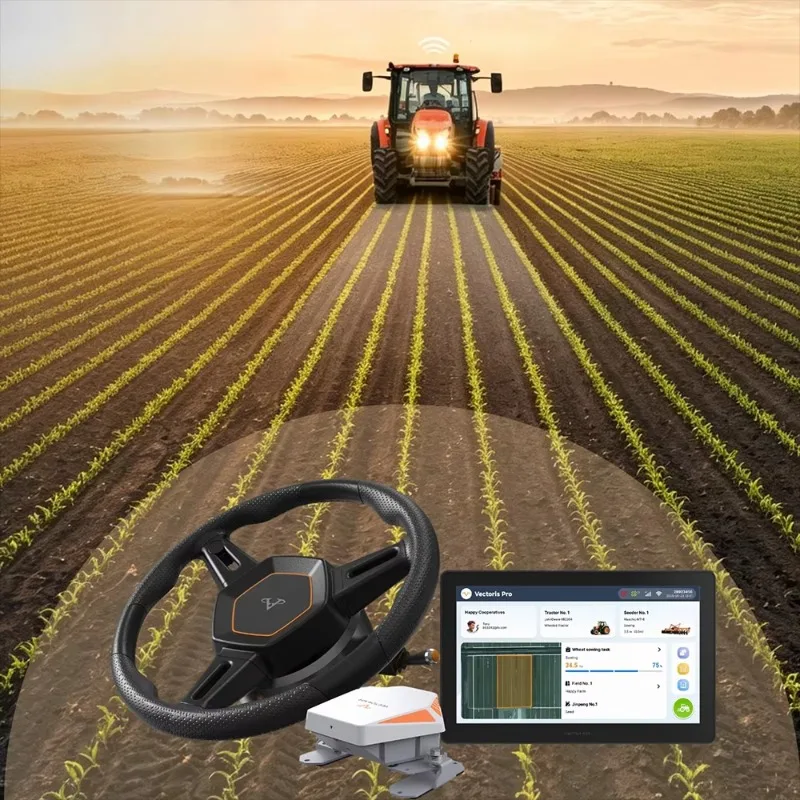 HD818 Optional Steer Ready Tractor Navigation System Autopilot Steering System