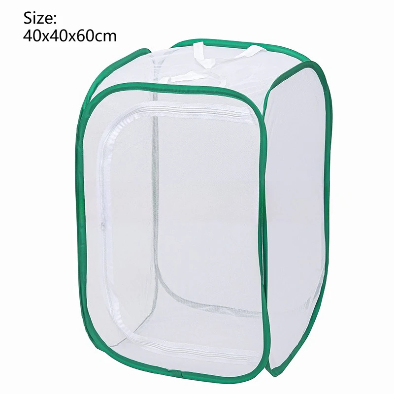 Outdoor Opvouwbare Insectenveredelingskooi Vlinderkooi Uitbroedbaar Mesh Ademend Lichtdoorlatende Insectenobservatie Box Kooi