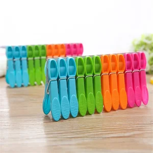 24pcs Plastic Laundry Clothes Pin Hanging Pegs Clips Clip Household Food Clip Clips Underwear Set Main Main Sales Preacher Clothing - №3