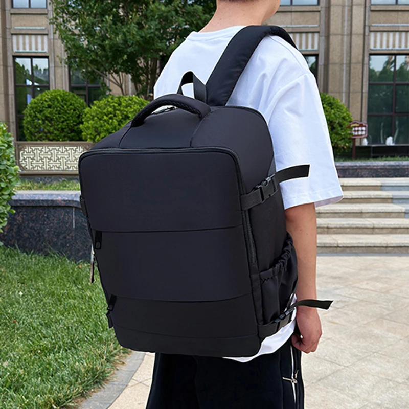 Boarding Travel Backpack Stylish Multi-color Backpack Adjustable-strap Lightweight for Commute Daily Use Casual Functional Bag