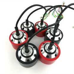 1PC 70mm 83mm 90mm Electric Skateboard Hub Motor Black or Red PU Cover for Single Drive or Dual Drive Electrical longboard