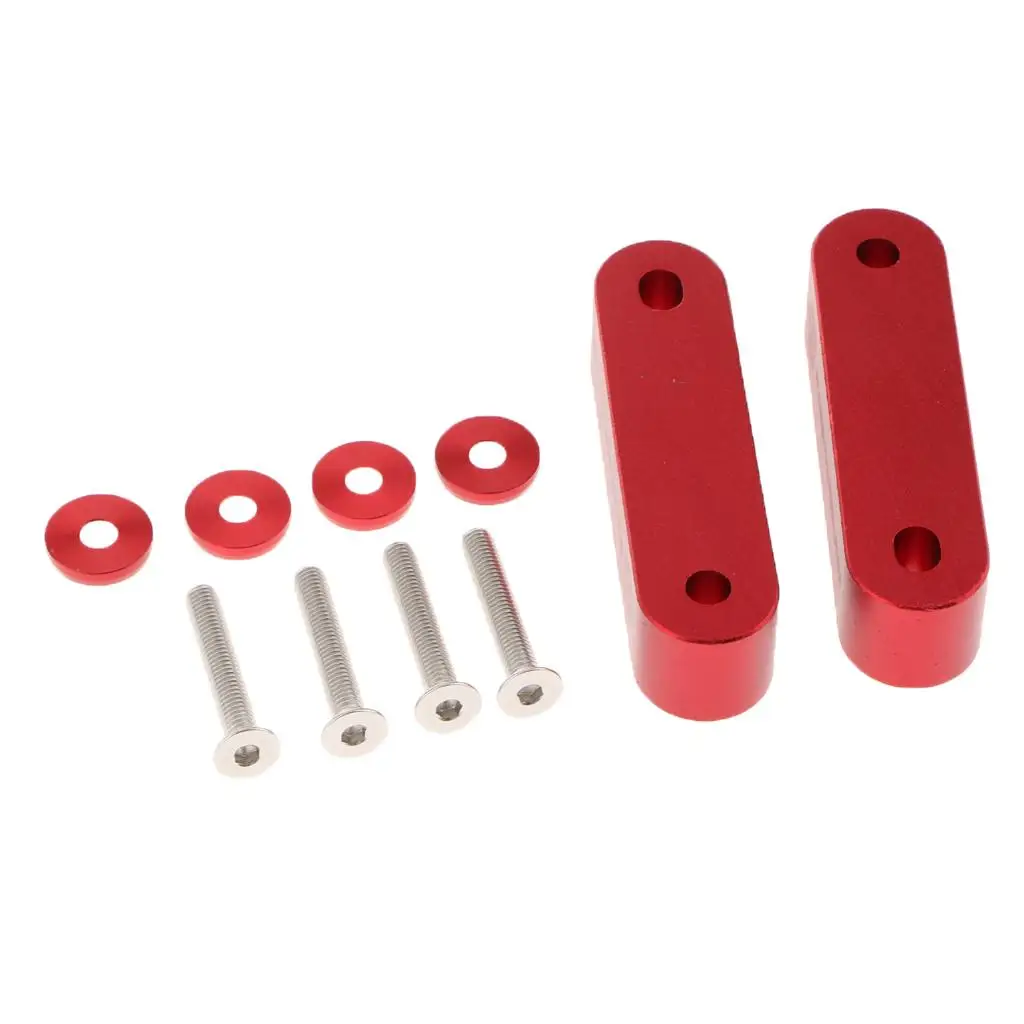 Car Hood Vent Spacer Risers Aluminum Alloy Lift Kit Improved Cooling Solution for Hood Spacer Tuning