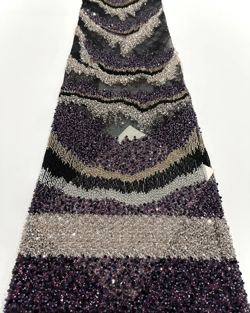 Африканское нигерийское французское сетчатое кружево с бисером и блестками, высокое качество, 2021, кружево с вышивкой и блестками, кружево для свадебных платьев для женщин