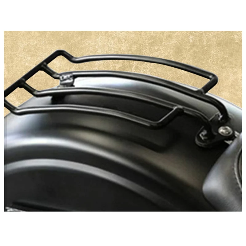 R4-Motorbike Accessories Parts Rear Rack For XL883 XL1200 X48 Retro Luggage Rack:Akcesoria motocyklowe R4-Motorbike, części, tylny bagażnik do XL883 XL1200 X48, retro bagażnik na bagaż