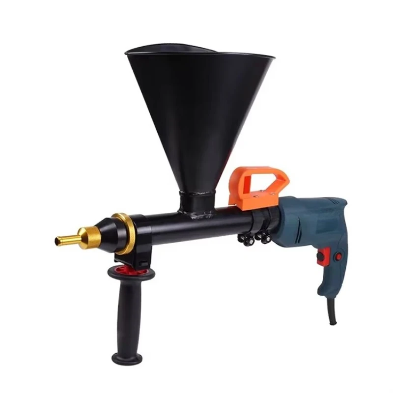 Construction Engineering Tools Spray Gun Electric Cement Mortar Caulking Gun Stainless Steel Gap Pointing Grouting Machine
